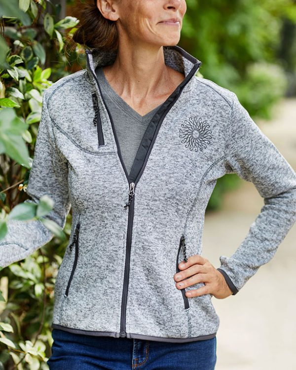 Longwood Gardens Womens Fleece Jacket