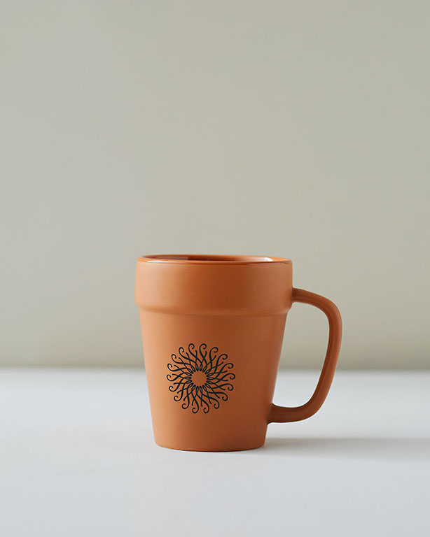 Longwood Gardens Rosette Flowerpot Mug