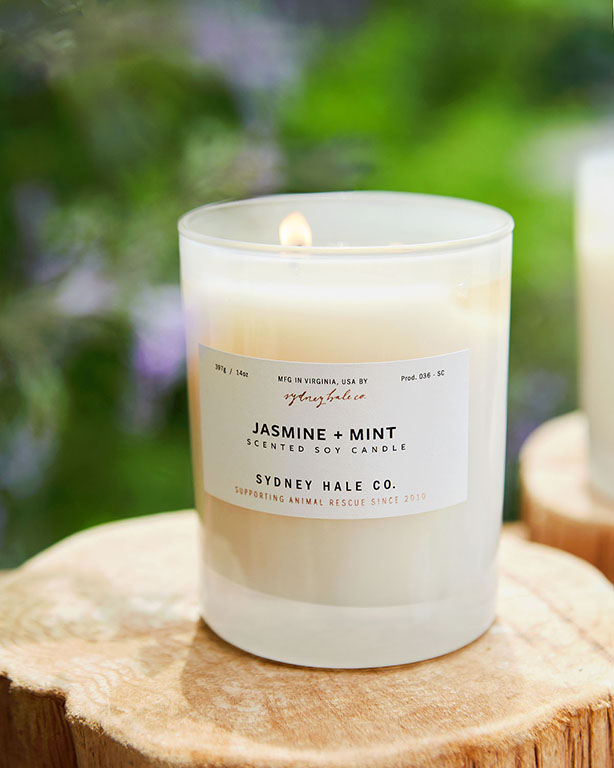Jasmine + Mint Soy Candle