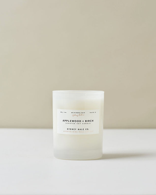 Applewood + Birch Candle Sydney Hale