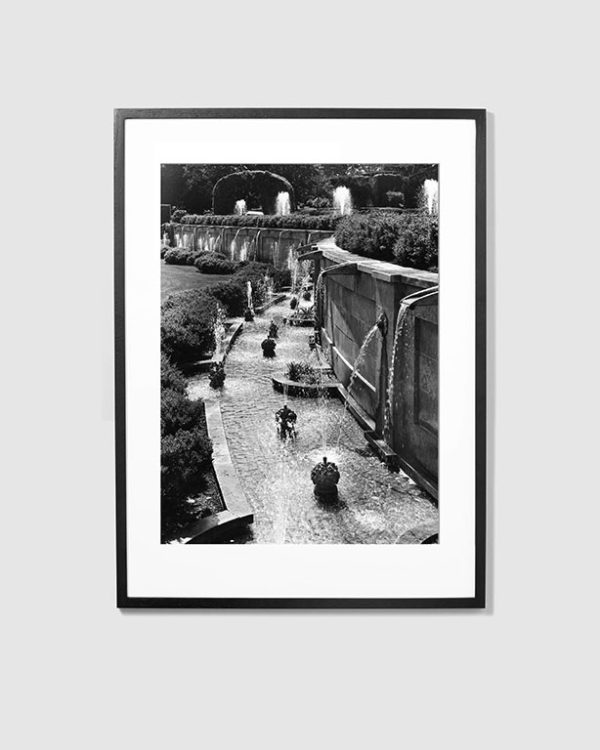 Vintage Fountain Print