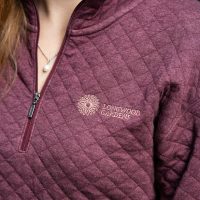 Quarter Zip Quilted Pullover - Longwood Gardens