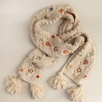 French Knot Floral Scarf - Longwood Gardens