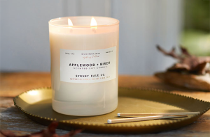Applewood Birch Candle